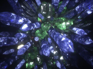 crystal formation free 3D Model