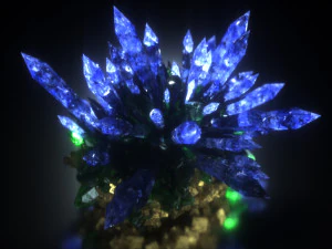 crystal formation free 3D Model