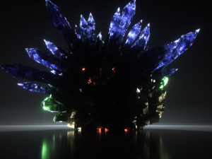 crystal formation free 3D Model