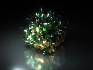 crystal formation free 3D Model