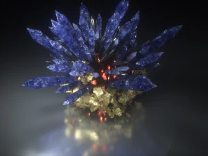 crystal formation free 3D Model