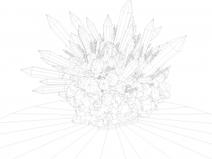 crystal formation free 3D Model