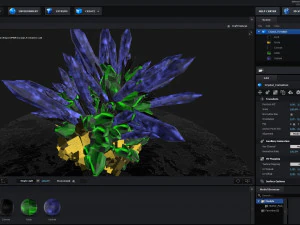 crystal formation free 3D Model