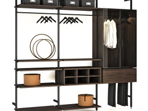 Гардеробная система Raumplus 3D Модель