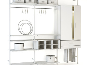 wardrobe system raumplus 3D मॉडल