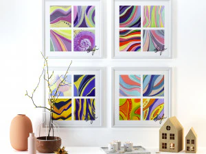 kleur samenstelling 3D Model