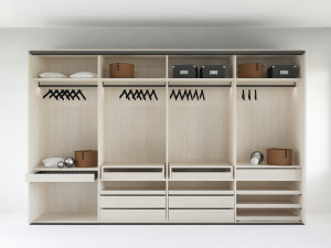 raumplus black wardrobe Modelo 3D