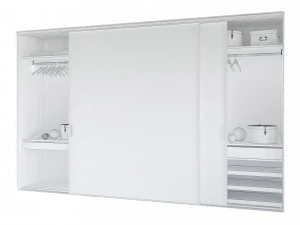 raumplus black wardrobe 3D Model