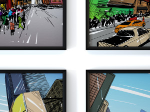 city drawings 2 3D-Modell