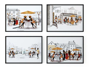 desenhos da cidade 3 Modelo 3D