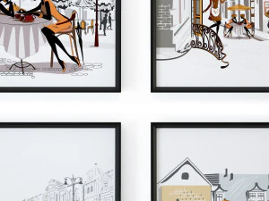 city drawings 3 3D Model