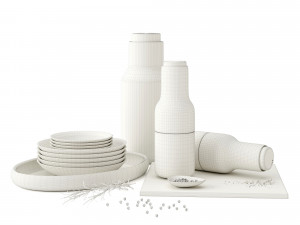 bottle grinders 3D 模型