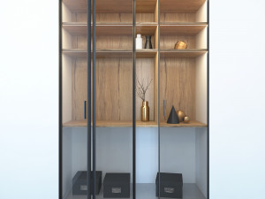 raumplus folding doors 3D मॉडल