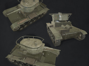 russian tank Modelo 3D