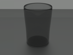 glass cups vases and bowls Model 3D