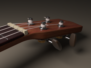 ukulele 3D Model