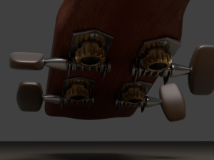 ukulele 3D Model