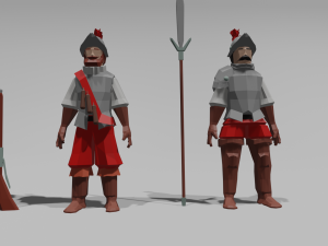 aztec golem Modelo 3D