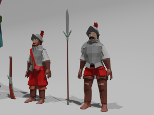 aztec golem Modelo 3D