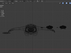 aztec golem Modelo 3D