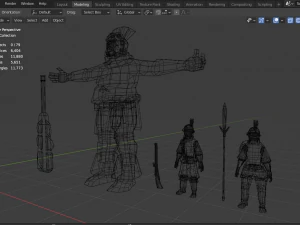 aztec golem 3D Model