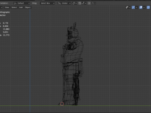 aztec golem Modelo 3D