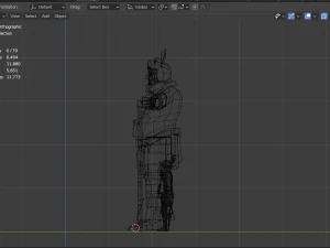 aztec golem 3D Model