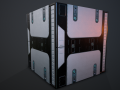 Futuristic PBR Texture P5 3D-Modell
