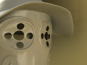 gladiator helmet 3D मॉडल
