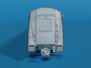 modern sydney metro train 3D Model