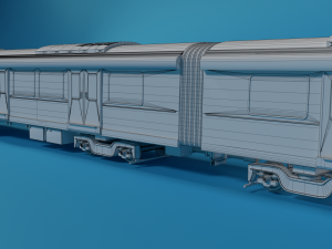 modern sydney metro train Modelo 3D