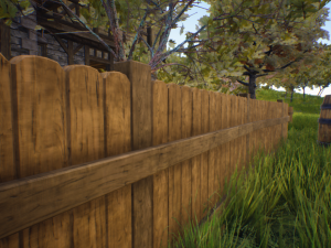 modular fences pack 3Dモデル