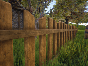 modular fences pack 3Dモデル