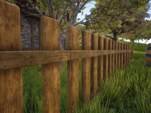 modular fences pack 3Dモデル