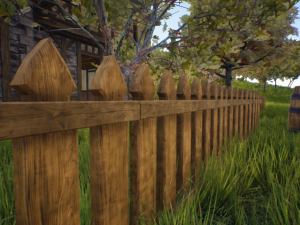 modular fences pack 3Dモデル