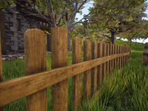 modular fences pack 3D Model
