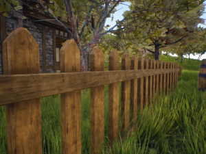 modular fences pack 3Dモデル