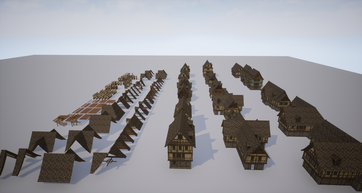 Minecraft Medieval Building Pack 3D Model $10 - .blend .obj .fbx .dae -  Free3D