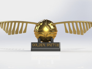 Golden Snitch 3D Print Model