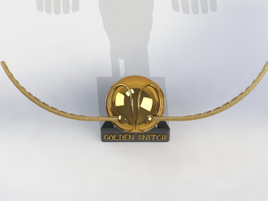 Golden Snitch 3D Print Model