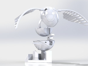 Golden Snitch Ring Holder Modèles 3D en vedette