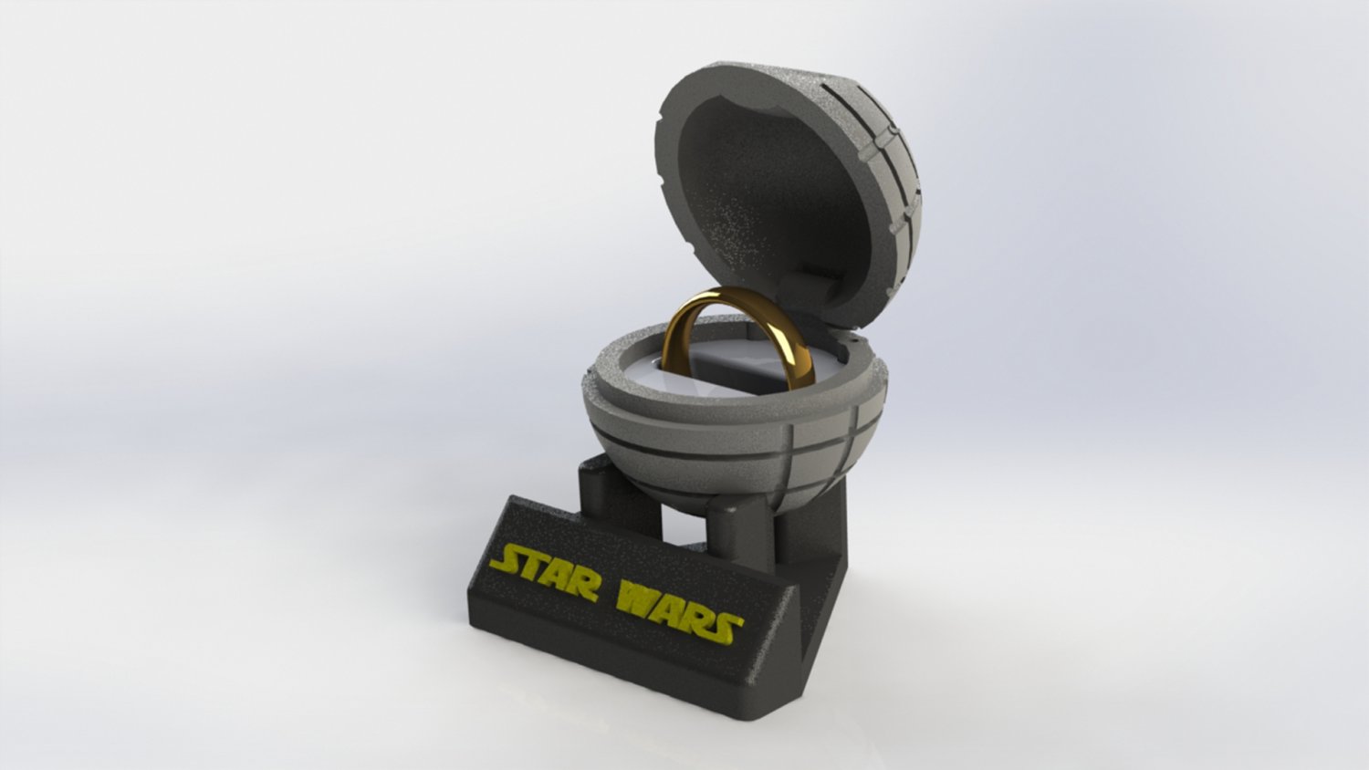 Star wars ring holder store