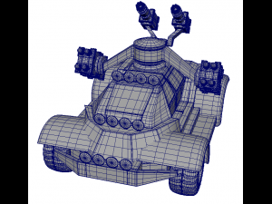 buggy military 3D 모델
