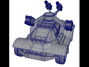 buggy military 3D Model