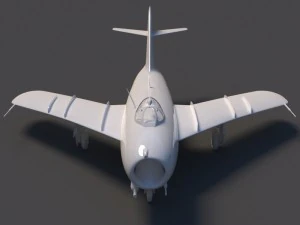 mig-17 3D Model