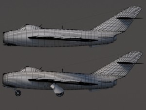 mig-17 Modèle 3D