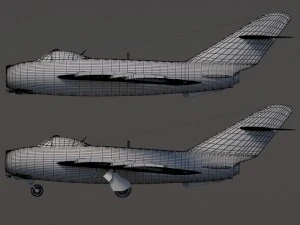 mig-17 3D Model