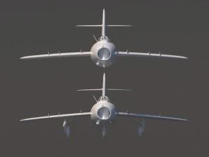 mig-17 3D Model