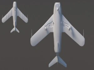 mig-17 3D Model