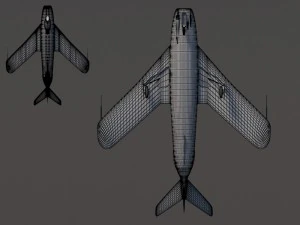 mig-17 3D Model